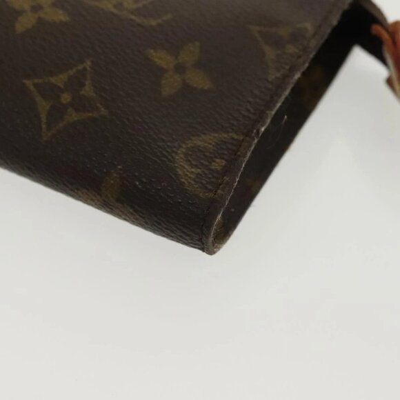 LOUIS VUITTON Monogram Bucket PM Accessory Pouch LV Auth 137294 - Picture 8 of 16